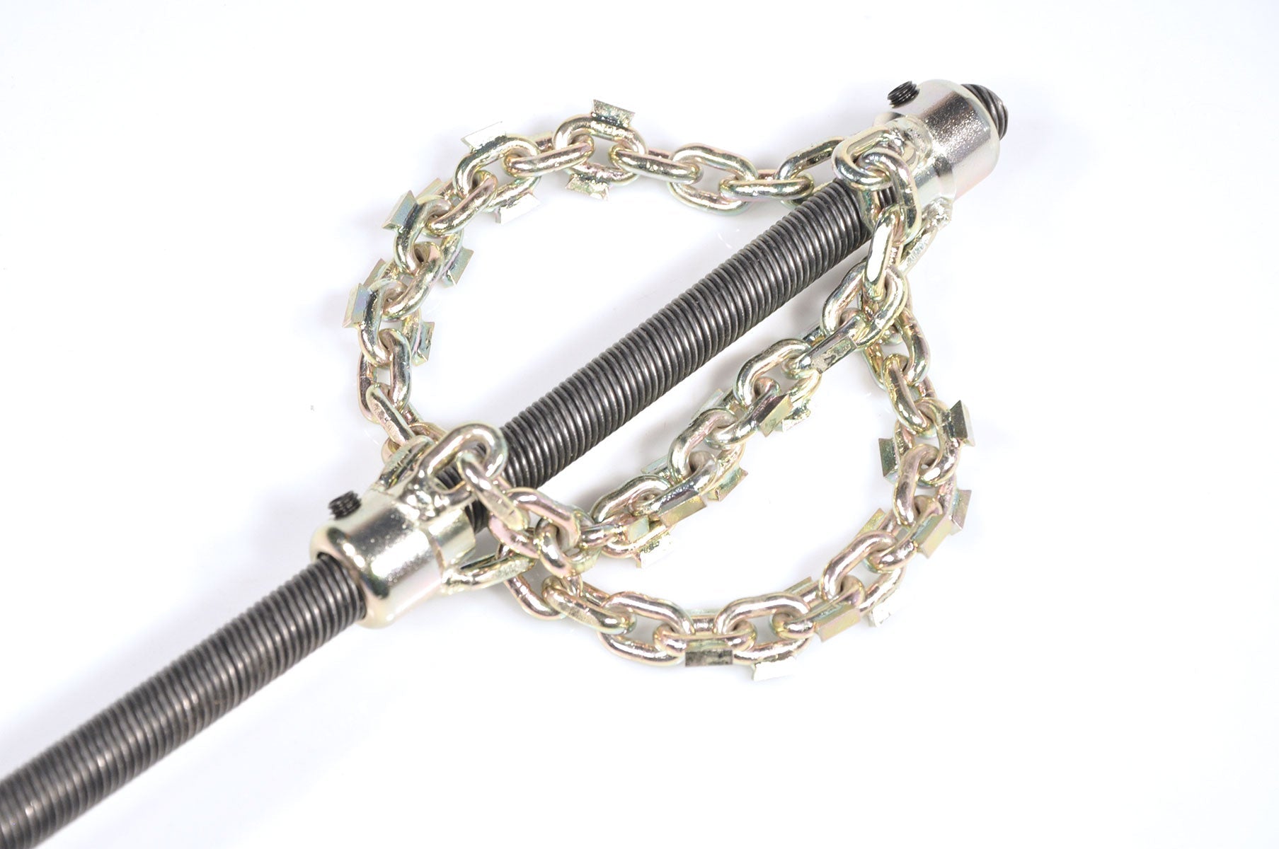 Long Chain Knocker Set Screw with Sawbits Drain Rehab Solutions