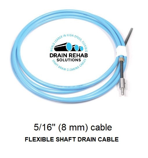 Standard Flex Shaft Cable - 5/16" (8mm)