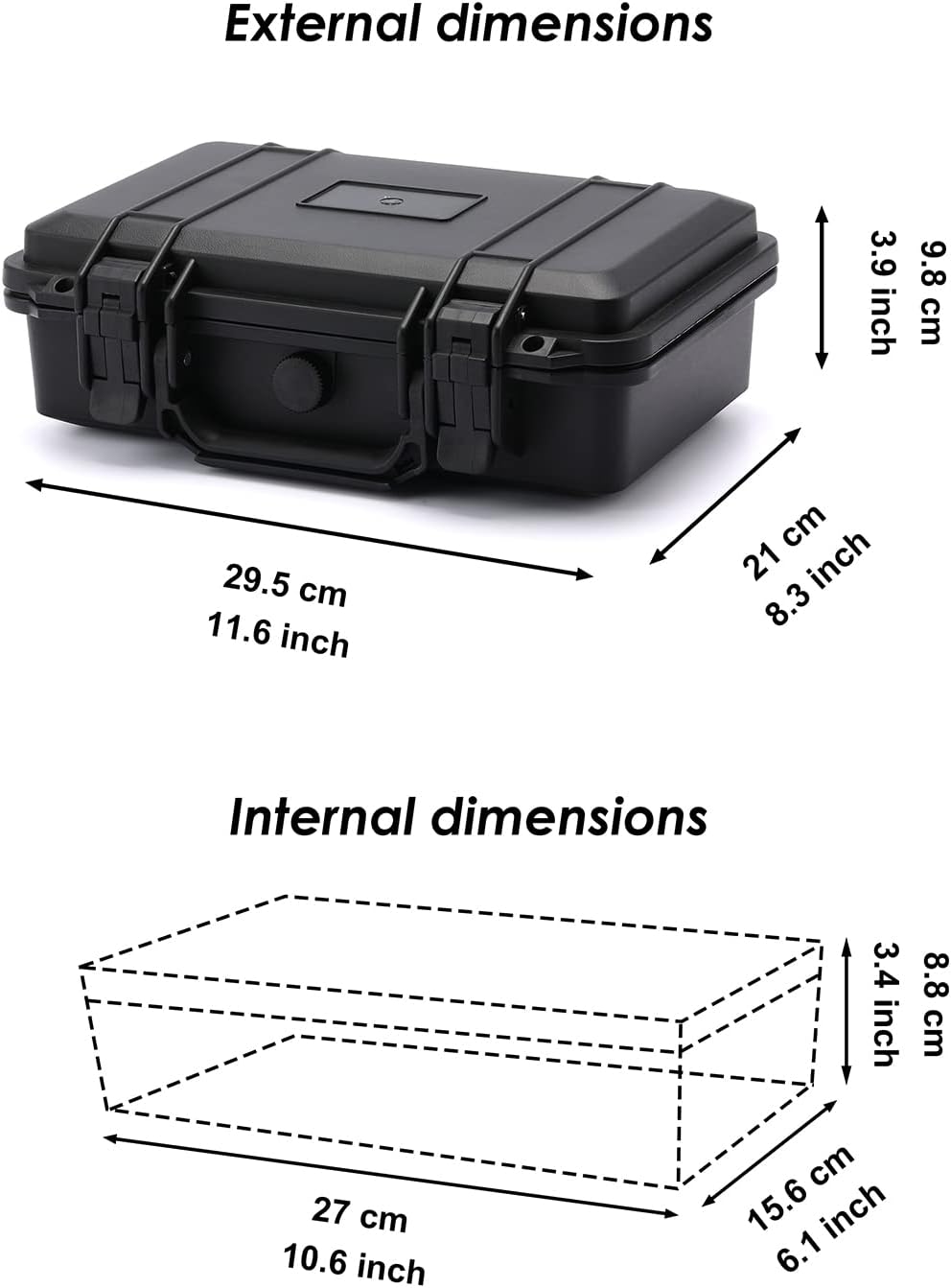 Kit complet de porte-papier de verre