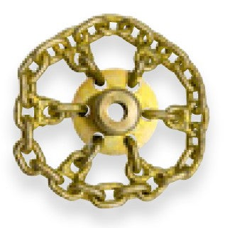 Vis de serrage pour chaîne circulaire avec revêtement en carbure pour câble de 1/2'' (12 mm)