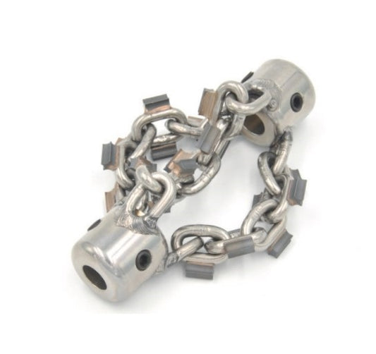 Long Chain Knocker Set Screw with Starbits 5mm chain for 5/16" (10mm) cable