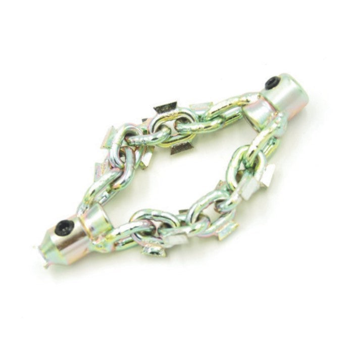 Long Chain Knocker Set Screw with Drill Head with Sawbits for 1/4" (6mm) cable