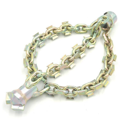 Long Chain Knocker Set Screw with Drill Head with Sawbits for 5/16" (8mm) cable