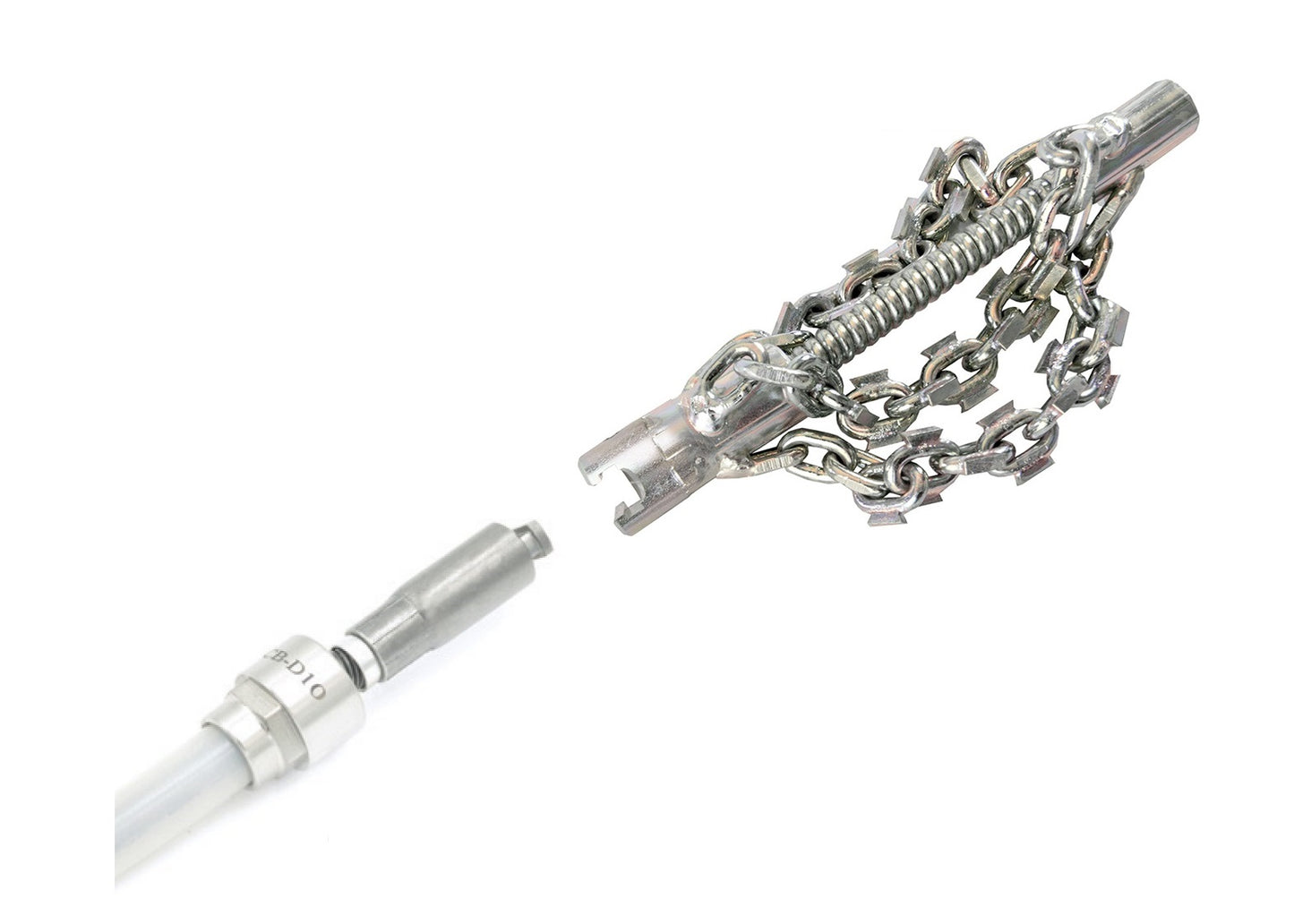Long Chain Knocker with 16mm T-Slide connector with Sawbits