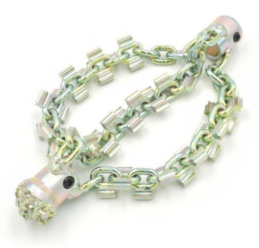 Long Chain Knocker Set Screw with Drill Head with Starbits for 1/2" (12mm) cable