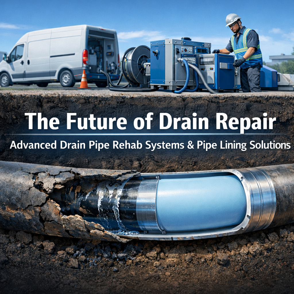 The Future of Drain Repair: Advanced Drain Pipe Rehab Systems and Pipe Lining Solutions