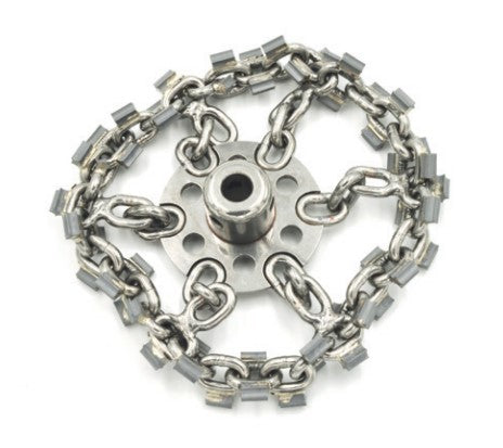 Circular Chain Knocker Set Screw with 4mm chains for 3/8'' (10mm) cable