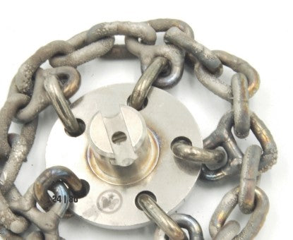 Circular Chain Knocker with T-Slide connector 4mm chains carbide coating