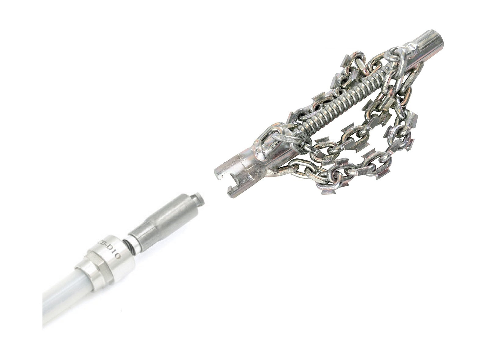 Long Chain Knocker with 16mm T-Slide connector with Sawbits – Drain ...