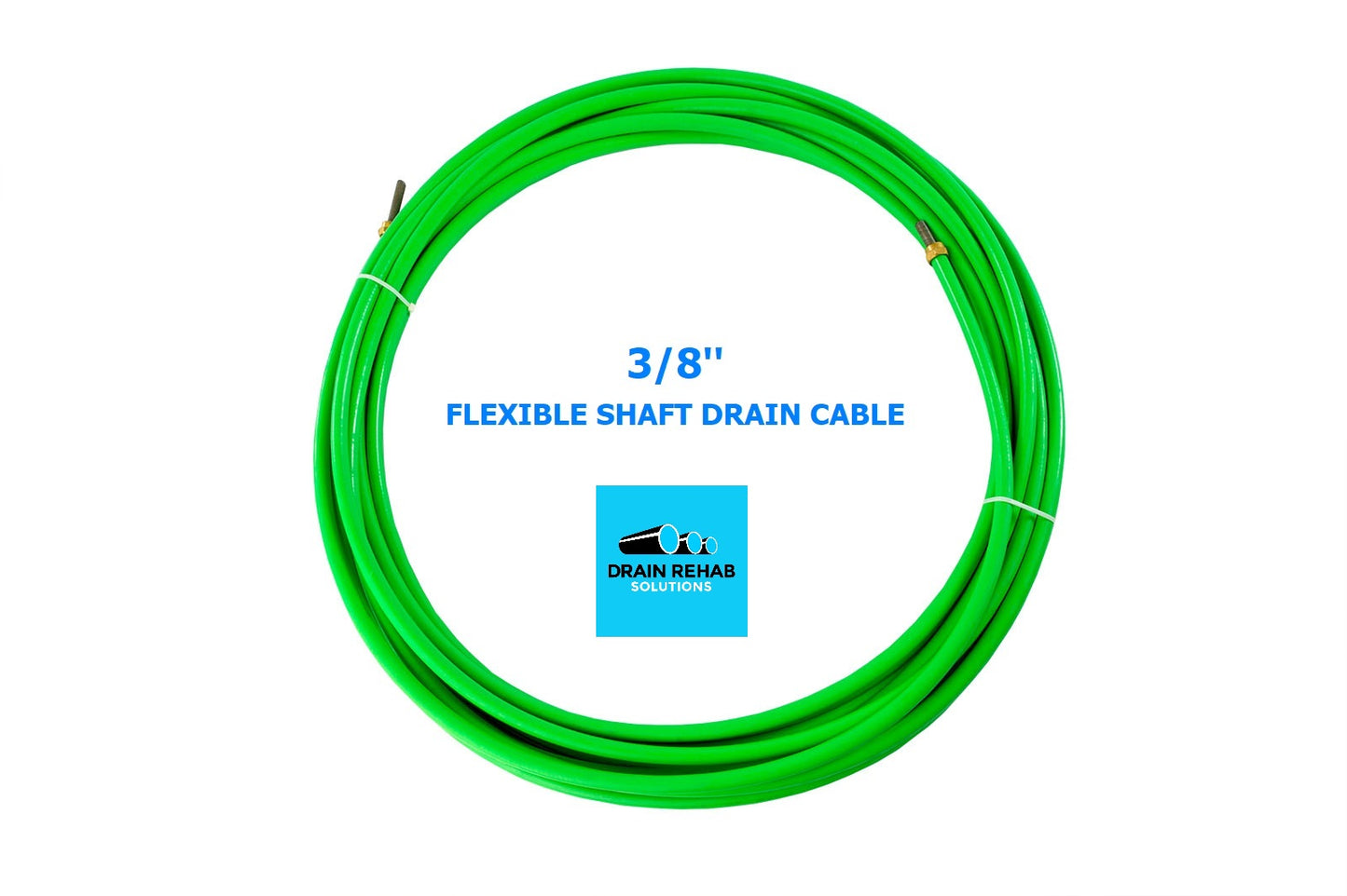 Heavy Duty Flex Shaft Cable - 3/8" (10mm)